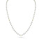 Dominique Cohen 2mm gemstone beads delicate chain necklace, in iolite and 18k yellow gold <span class='visuallyhidden'>Call, text 323-404-2959 for shopping help.</span>